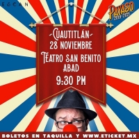 "Payaso 2019-2021" con Franco Escamilla 28 de noviembre