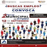 2da. Feria municipal del empleo en Texcoco 