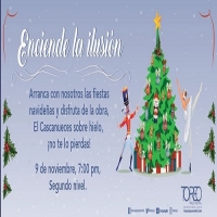 Encendido del Árbol de Navidad en Toreo Parque Central 