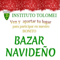 Bazar Navideño Instituto Tolomei