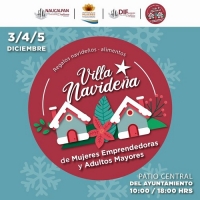 Villa Navideña de Mujeres Emprendedoras y Adultos Mayores