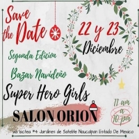 Bazar Navideño Super Hero Girls 