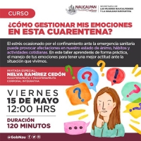 Taller: ¿Cómo gestionar mis emociones en esta cuarentena?