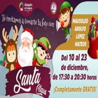Tomate la foto con Santa Claus  en Atizapán 